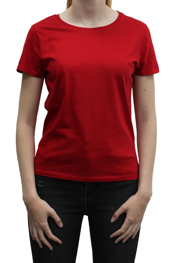 Woman-Regular-fit-red-front